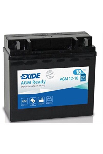 EXIDE AGM battery AGM12-18EXI Ready +DR