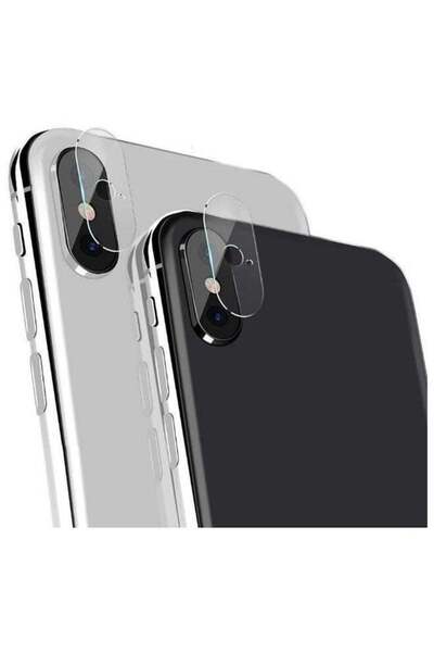 Muzz 2-Piece Rear Back Camera Lens Protector For Apple iPhone Phone X/XS/XS Max Clear