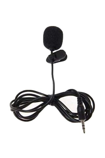 Generic Tie Clip Lavalier Wired Microphone 182.00089449.18 Black