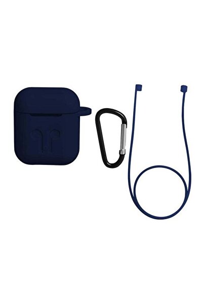 Generic Protecting Case Cover For Apple AirPods Blue