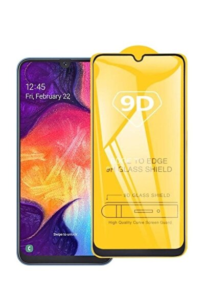 bgm 9D Tempered Glass Film Screen Protector for Galaxy A20s Clear