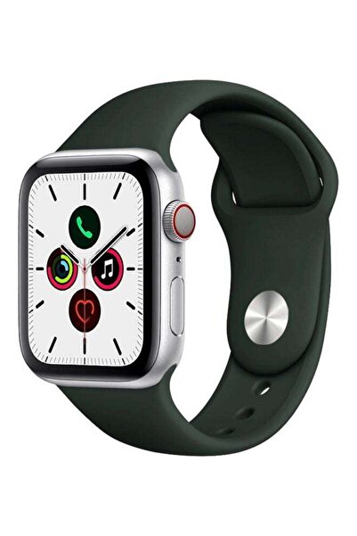 Perfii Replacement Band For Apple Watch Series 5/4/3/2/1 44/42mm Dark Green