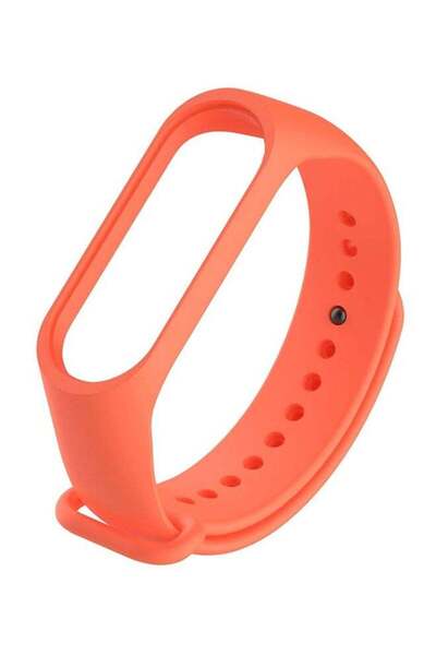 Generic Pin And Tuck Lock Band For Xiaomi Mi Band 3 Orange