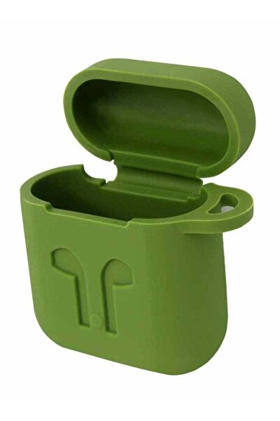 Generic Protecting Case Cover For Apple AirPods Green
