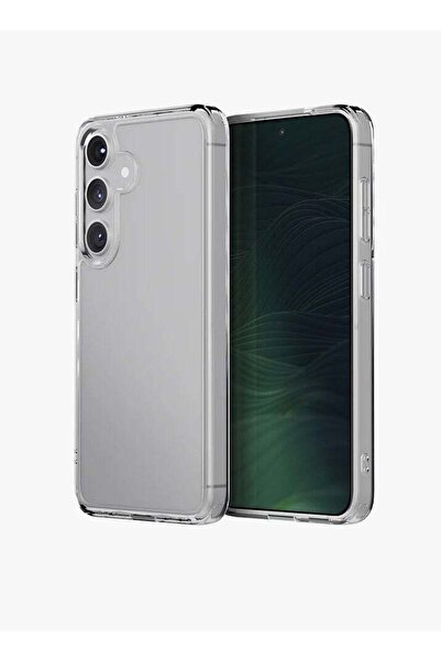 Generic Transparent Back Cover with Reinforced Edges for Drop Protection Compatible with Galaxy S25 Plus