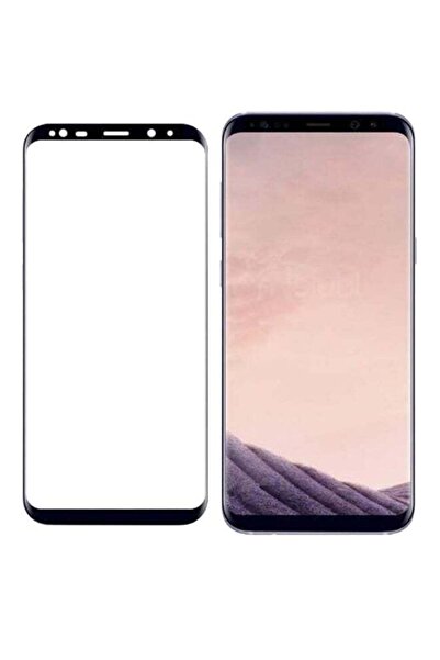 Generic واقي شاشة زجاجي ثلاثي الأبعاد لهاتف سامسونج جالاكسي S9 بلس أسود