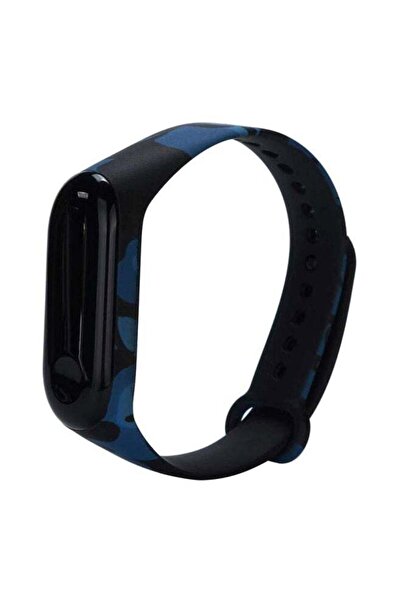 Generic Replacement Band For Xiaomi Mi Band 3 Black/Blue