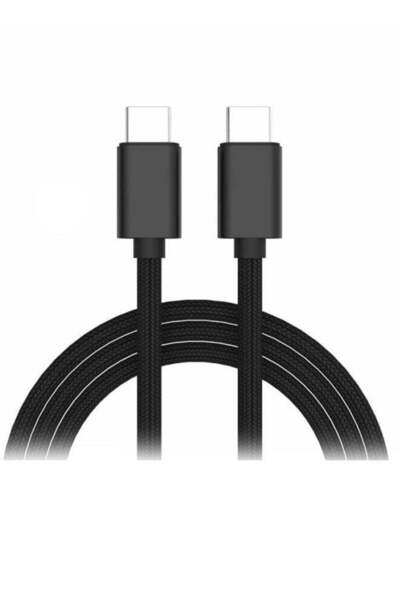 Generic كابل شحن ومزامنة بيانات USB Type-C 3A أسود