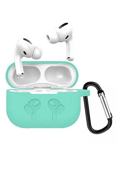 Margoun Silicone Case Cover For Apple AirPods Pro Turquoise