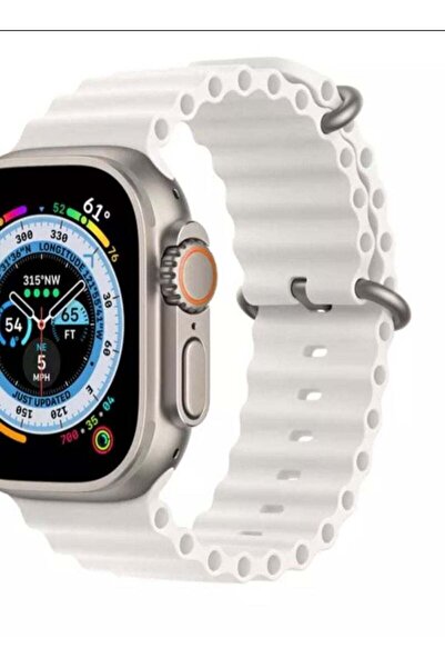 Generic New Shape Rubber Band for Apple Watch Sugar Color Size 45mm