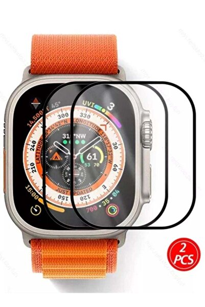 Generic قطعتين من حماية الشاشة لساعة Apple Watch Ultra 49