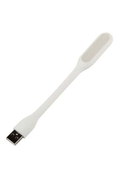 Generic Flexible LED USB Mini Night Reading Lamp White