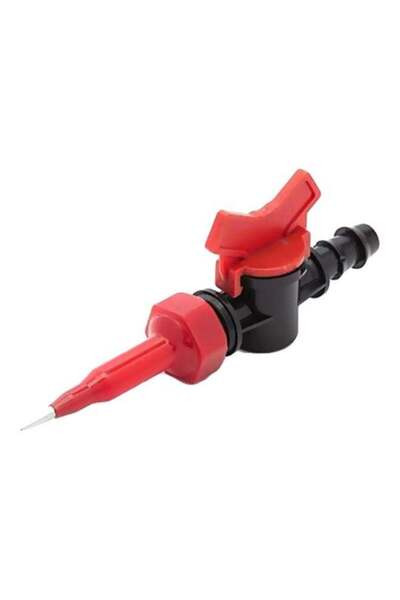 DLC صنبور قارورة للتحكم في المياه أحمر/أسود