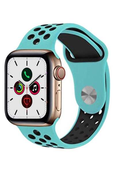 Perfii سوار بديل بنمط منقط لساعة Apple iWatch Series 5/4/3/2/1، 38-40 مم، فير...