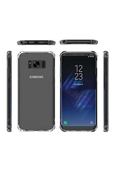 Generic غطاء حماية بحواف مقاومة للصدمات لهاتف سامسونج S8