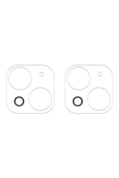 Margoun 2-Piece Camera Lens Protector Glass For iPhone 13 Mini clear