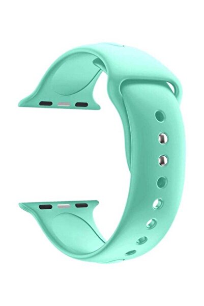 Voberry سوار بديل لساعة Apple Watch Series 3 مقاس 42 مم، لون أخضر نعناعي