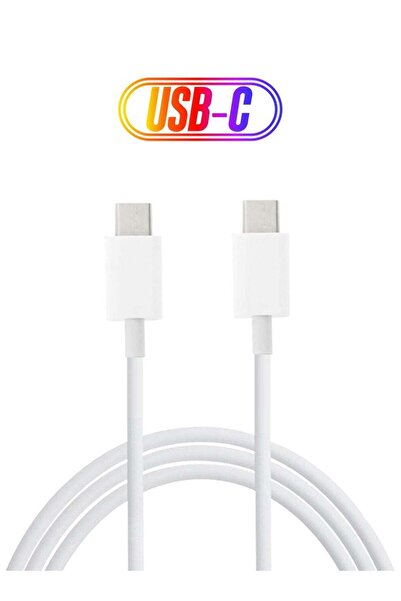 Generic Type-C To Type-C Data Sync Cable White