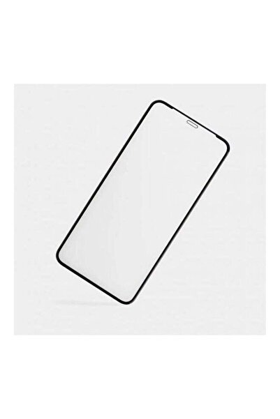 Generic واقي شاشة مقاوم للخدش 9D لهاتف iPhone 11 Pro غطاء كامل بحافة سوداء شفافة