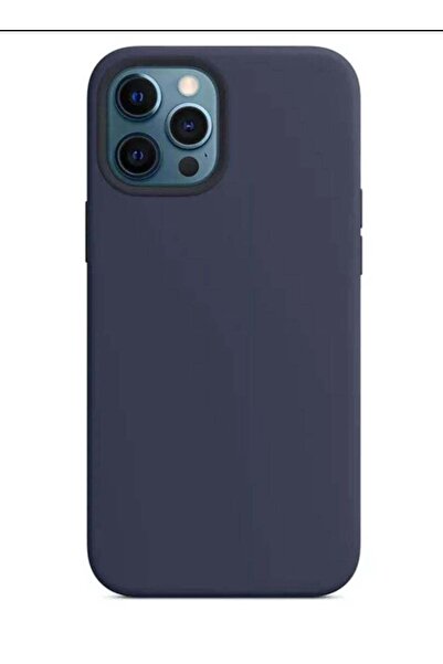 Generic Flexible and modern silicone case for iPhone 14 dark navy color