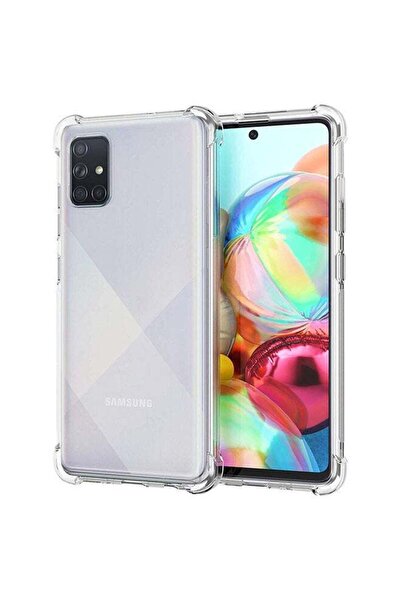 Muzz غطاء حماية شفاف لهاتف سامسونج جالاكسي A71