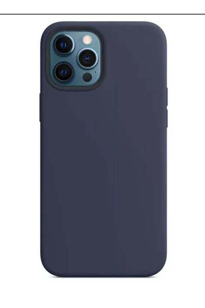 Generic Flexible and modern silicone case for iPhone 12Pro dark navy color