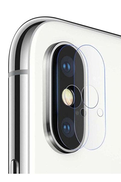 Generic عدسة كاميرا جوال شفافة لأجهزة Apple iPhone X و XS
