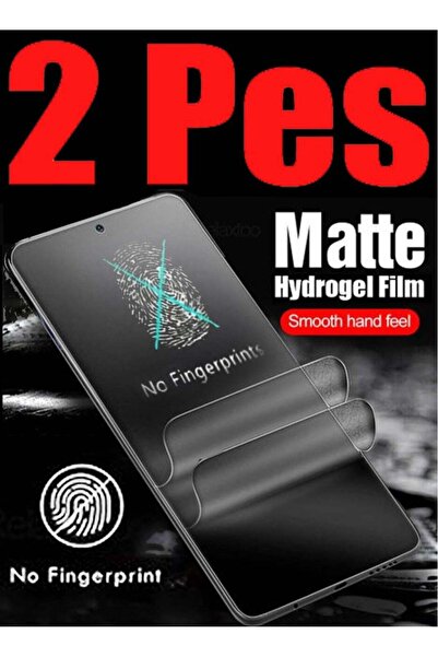 Generic 2 Pieces of matte hydrogel screen protection stickers that protect from dust and fingerprints for In