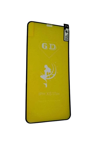 Generic Tempered Glass Screen Protector For Apple iPhone XS MAX Black