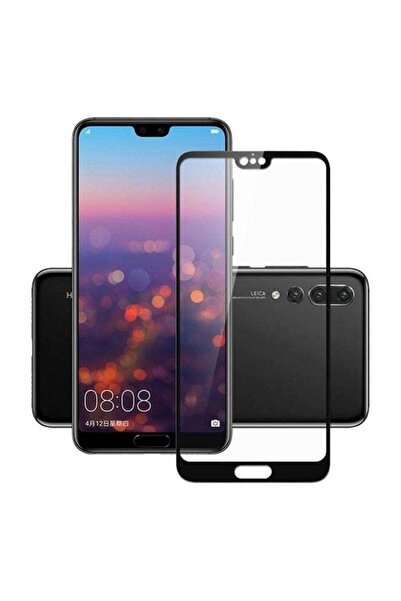 Generic واقي شاشة ثلاثي الأبعاد لهاتف هواوي بي 20 برو أسود/شفاف