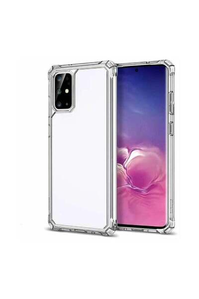 Generic غطاء حماية سيليكون لهاتف سامسونج جالاكسي S20 بلس شفاف