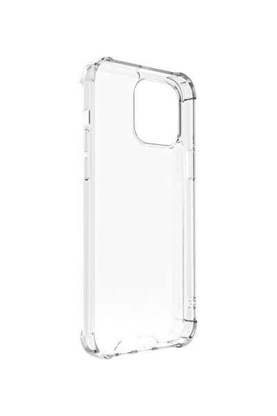 baykron جراب متين مضاد للبكتيريا ومضاد للاصفرار لهاتف Apple iPhone 13 Pro شفاف