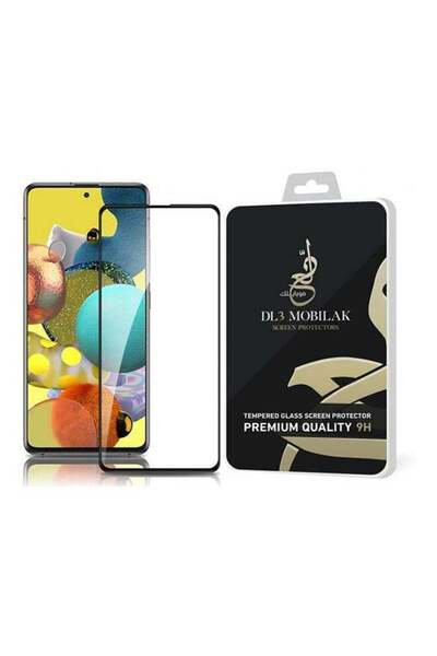 Generic 5D Glass Screen Protector For Samsung Galaxy A52 Black