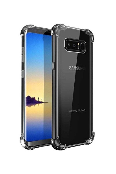 Generic غطاء حماية بحواف مقاومة للصدمات لهاتف سامسونج نوت 8