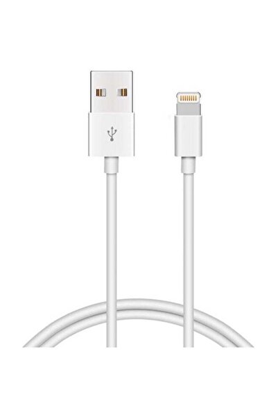 Generic كابل USB إلى Lightning لمزامنة البيانات والشاحن لأجهزة Apple iPhone/iPad باللون الأبيض