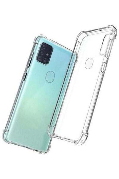 Generic جراب كينج كونج الواقي المقاوم للصدمات لهاتف سامسونج جالاكسي A21S شفاف