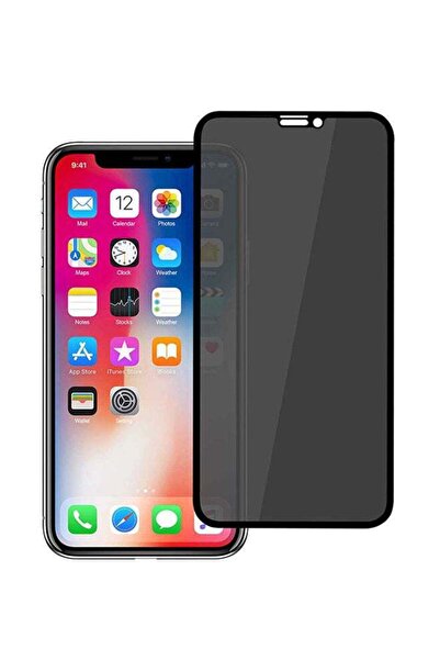 Generic زجاج مقسّى ثلاثي الأبعاد للشاشة الكاملة من سلسلة Real Series لهاتف Apple iPhone XS Max وiPhone 11 Pro Max أسود