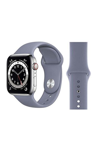 Perfii سوار بديل لساعة Apple Watch Series 6/SE/5/4/3/2/1 باللون الرمادي اللافندر