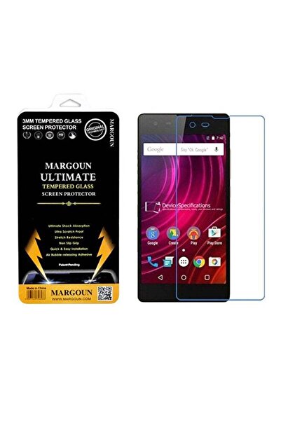 Margoun واقي شاشة زجاجي مقوى لهاتف Infinix Hot 2 X510 شفاف