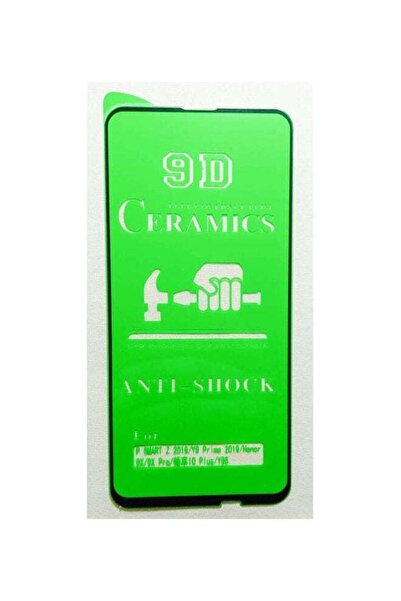 Generic واقي شاشة سيراميكي غير لامع 9D لهاتف هواوي هونر 9X / هونر 9X برو بحواف سوداء شفافة