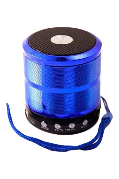 Generic Wireless Portable Speaker Blue/Black