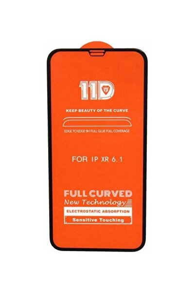 Generic 11D Full Screen Protector For Glass Apple iPhone Xr, Black