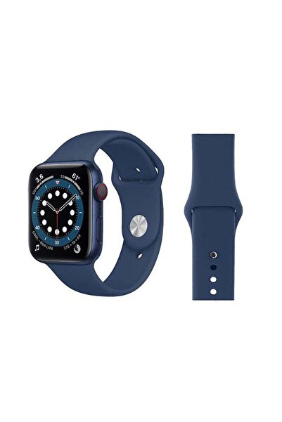 Perfii سوار بديل لساعة Apple Watch Series 6/SE/5/4/3/2/1 أزرق كوبالت