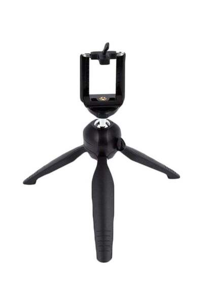 Yungteng حامل ثلاثي القوائم صغير باللون الأسود