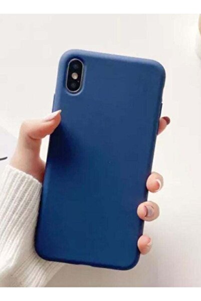 Generic Flexible and modern silicone case for iPhone X MAX navy blue (dark blue)