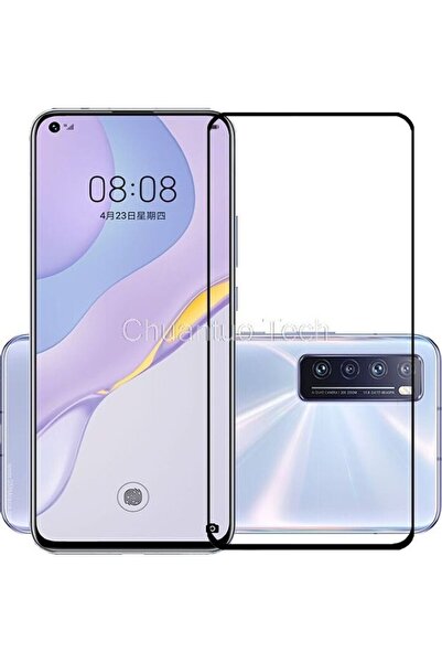 MOCOM 9D Tempered Glass Screen Protector For Huawei Nova 7 5G Black/Clear