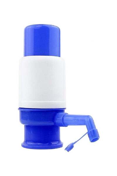 Generic Hand Press Water Pump Blue/White