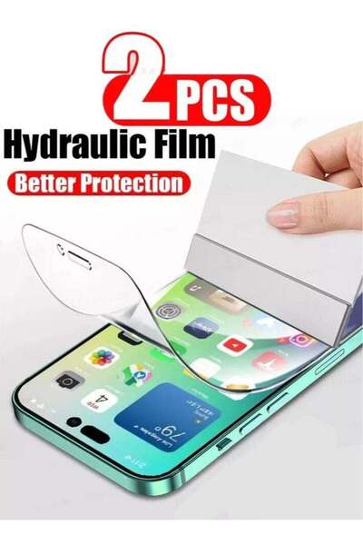 Generic قطعتين من واقي الشاشة الشفاف هيدروجيل لهاتف شاومي POCO M3PRO 5G