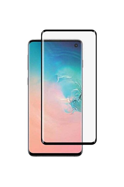 porodo واقي شاشة زجاجي مقوى ثلاثي الأبعاد لهاتف سامسونج جالاكسي S10