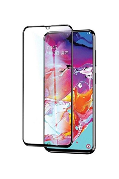 Generic واقي شاشة زجاجي مقوى 5D لهاتف Samsung Galaxy A90
